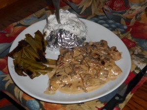 Escalope de veau forestière