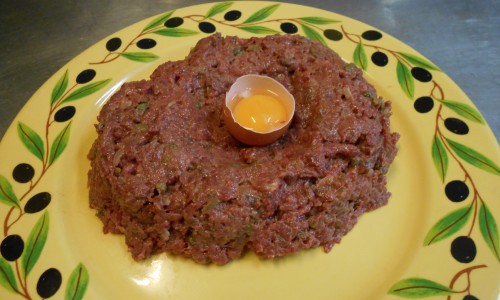 Tartare de bœuf - 20,00