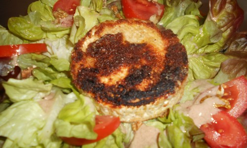 Camembert pané chaud