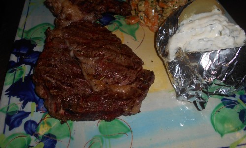 Entrecôte grillée
